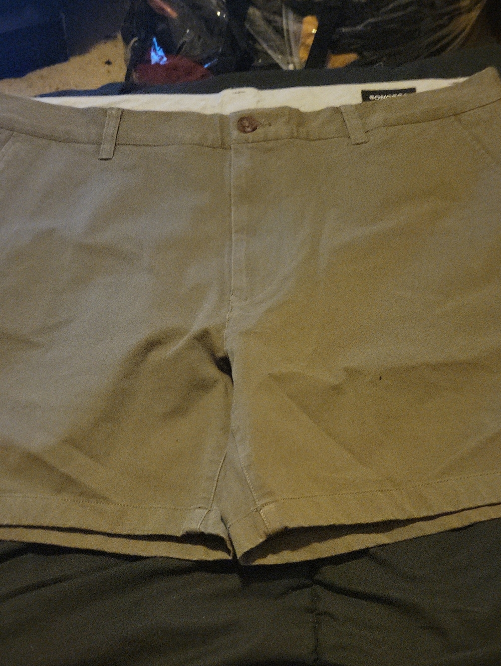 Mens Slim Fit Chino Shorts.